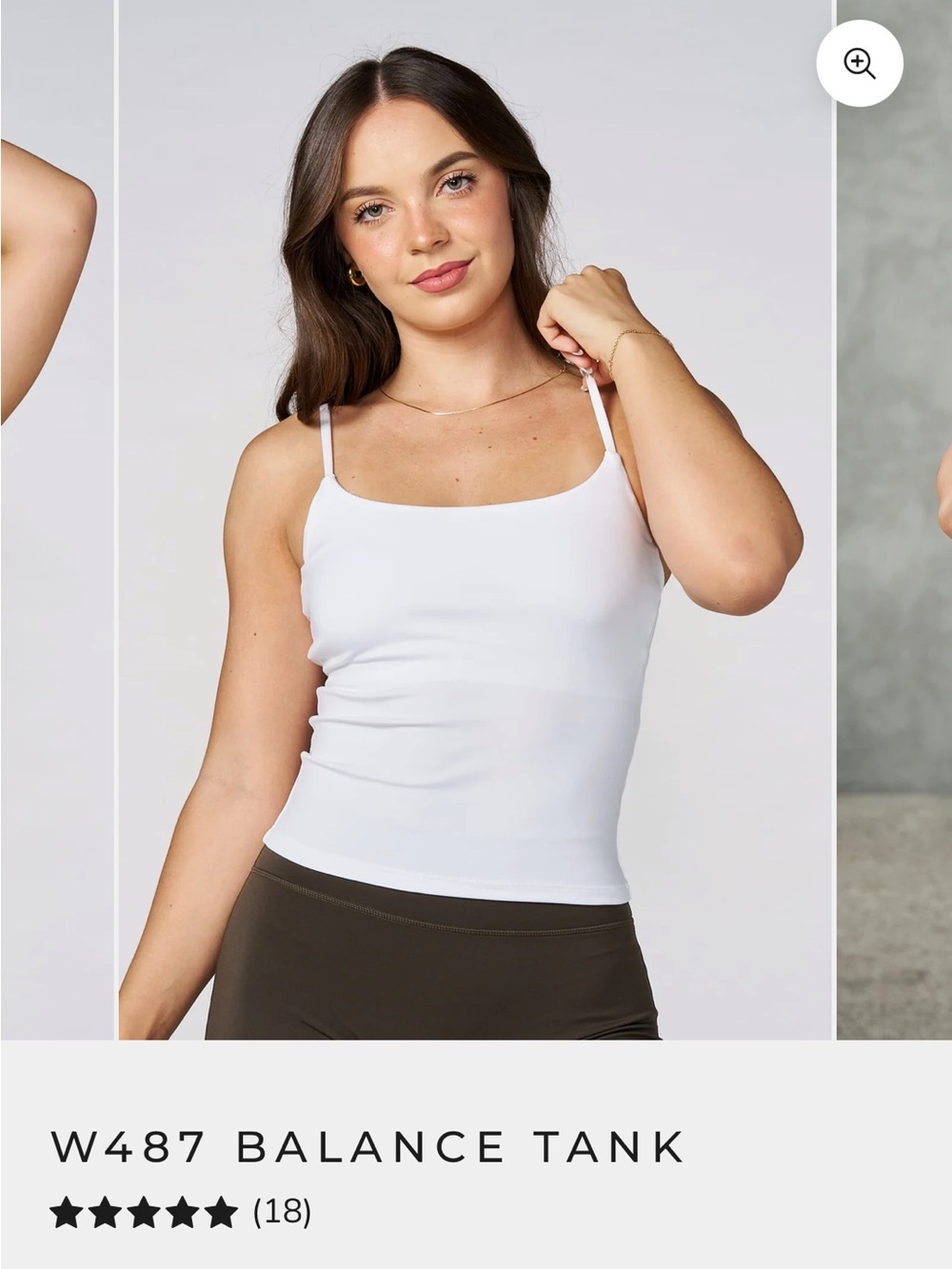 YoungLA White Balance Tank - Slim Spaghetti Strap